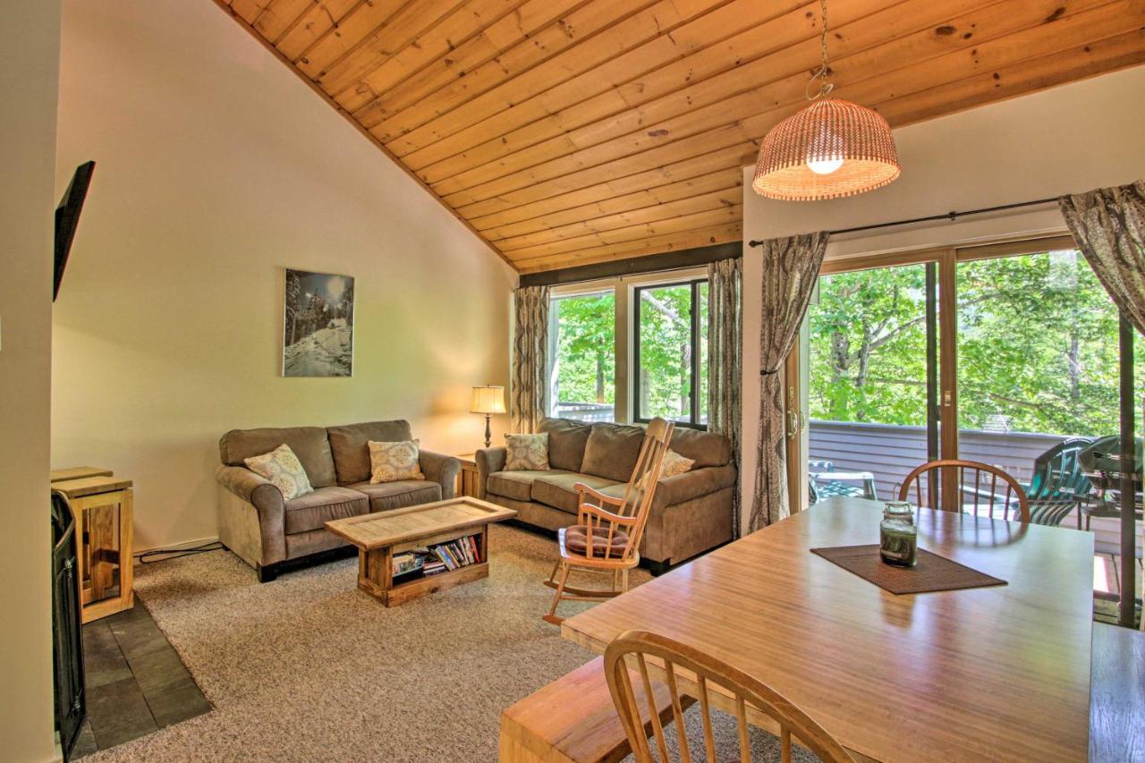 Village Of Loon Mtn Condo With Fireplace And Balcony! Lincoln Kültér fotó