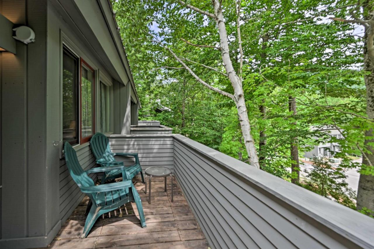 Village Of Loon Mtn Condo With Fireplace And Balcony! Lincoln Kültér fotó