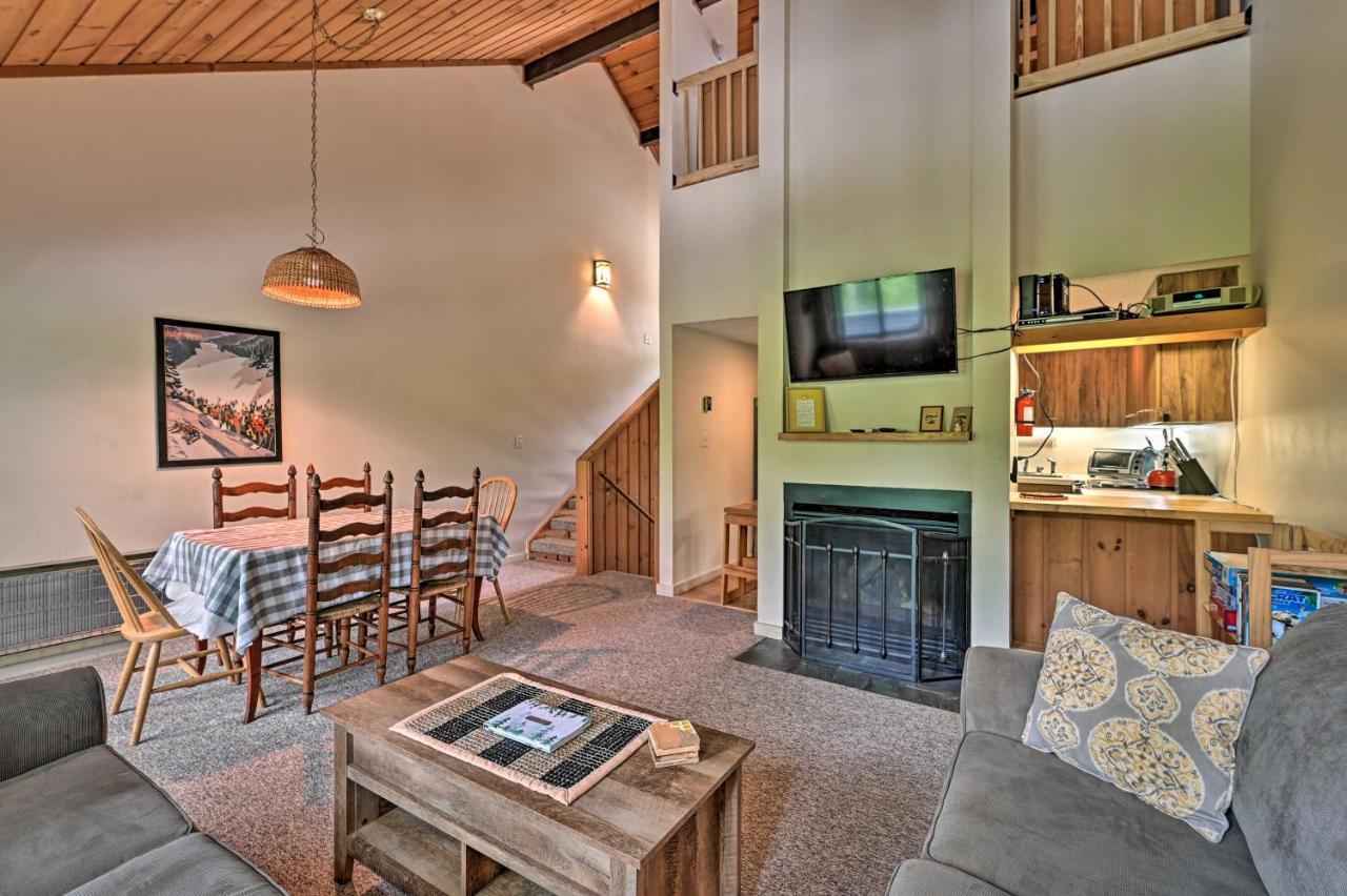 Village Of Loon Mtn Condo With Fireplace And Balcony! Lincoln Kültér fotó