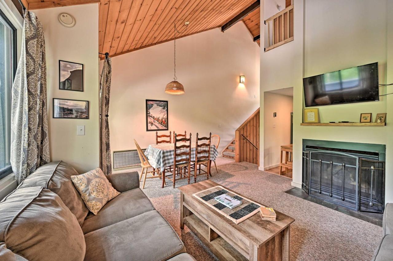 Village Of Loon Mtn Condo With Fireplace And Balcony! Lincoln Kültér fotó