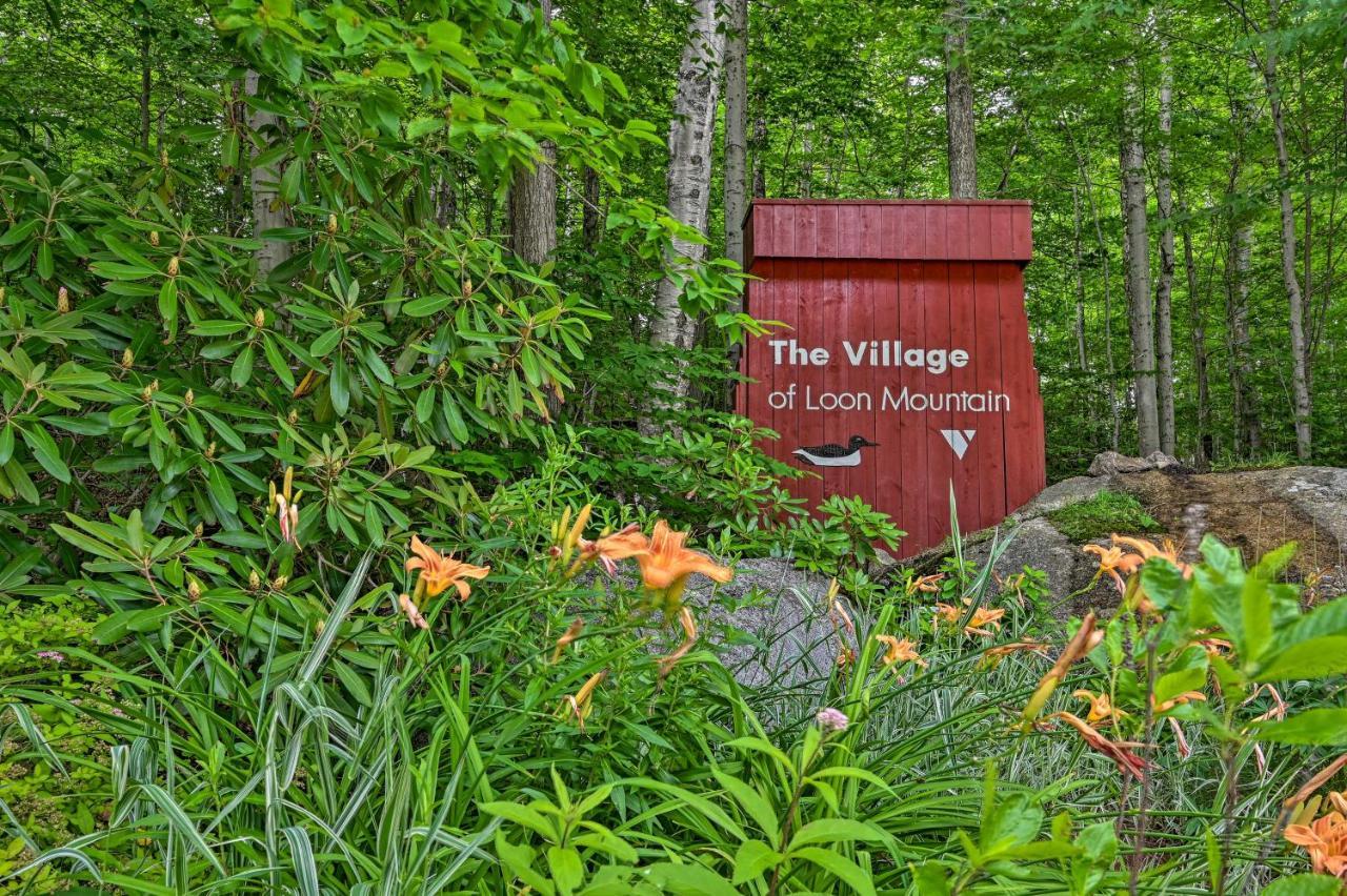 Village Of Loon Mtn Condo With Fireplace And Balcony! Lincoln Kültér fotó