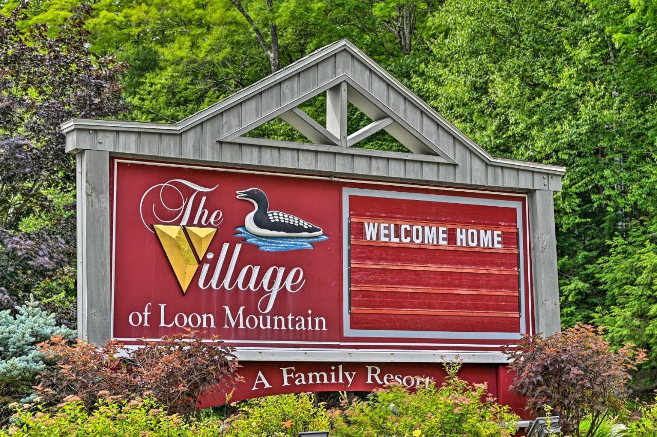 Village Of Loon Mtn Condo With Fireplace And Balcony! Lincoln Kültér fotó